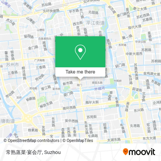 常熟蒸菜·宴会厅 map
