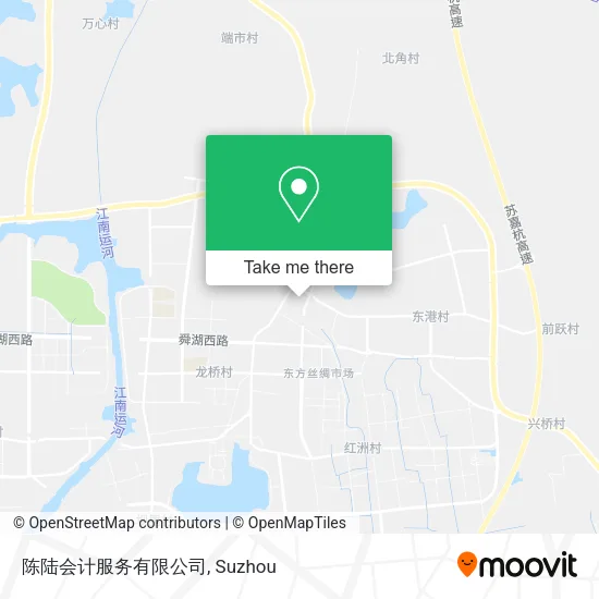 陈陆会计服务有限公司 map