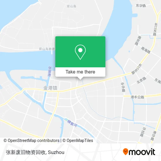 张新废旧物资回收 map