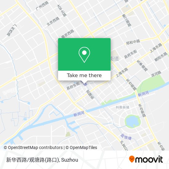 新华西路/观塘路(路口) map