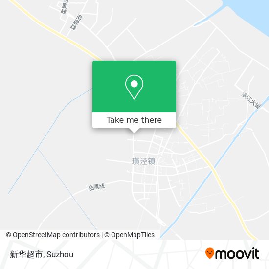 新华超市 map