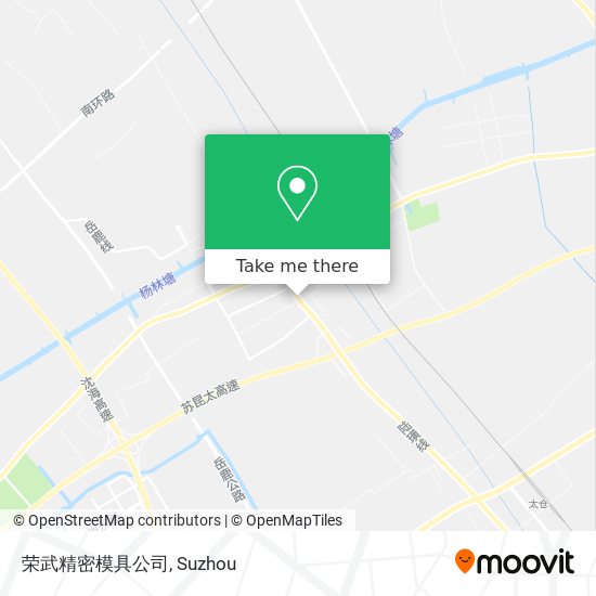 荣武精密模具公司 map