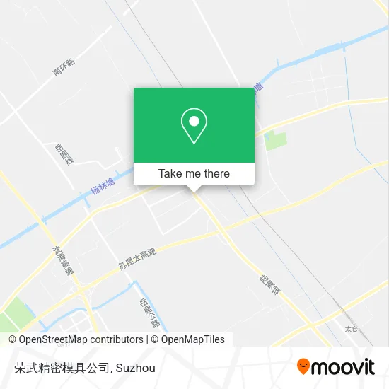 荣武精密模具公司 map