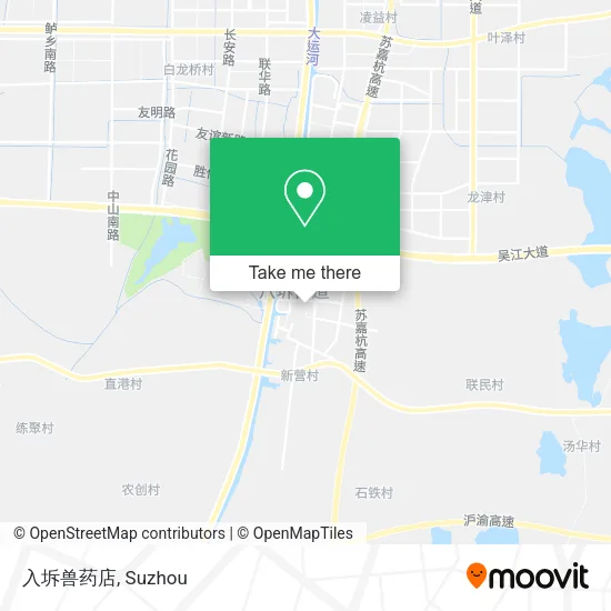 入坼兽药店 map