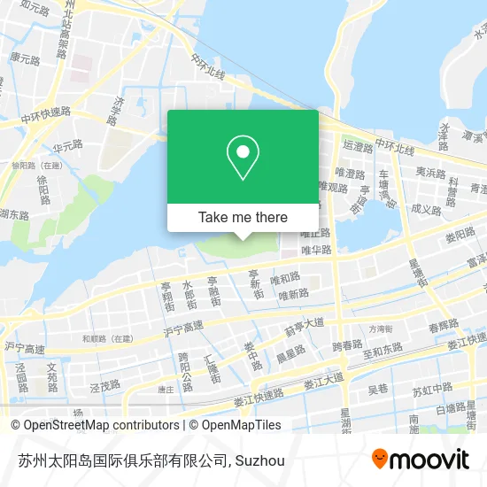 苏州太阳岛国际俱乐部有限公司 map