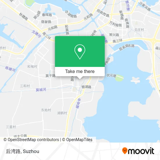 后湾路 map