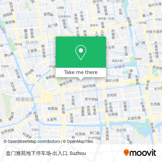 盘门雅苑地下停车场-出入口 map
