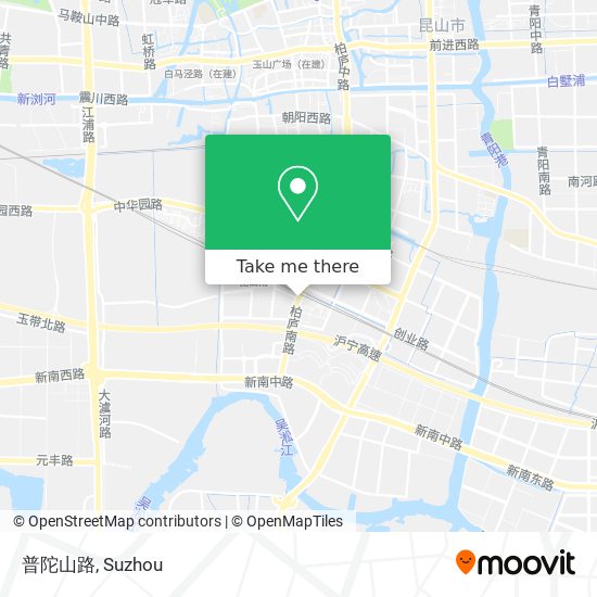 普陀山路 map