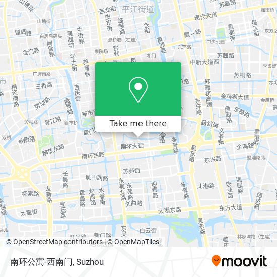 南环公寓-西南门 map