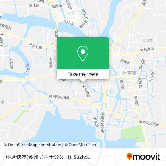 中通快递(苏州吴中十分公司) map
