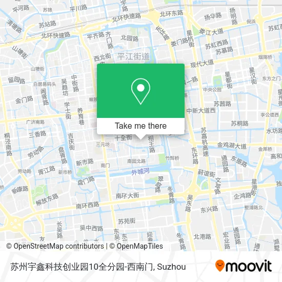 苏州宇鑫科技创业园10全分园-西南门 map