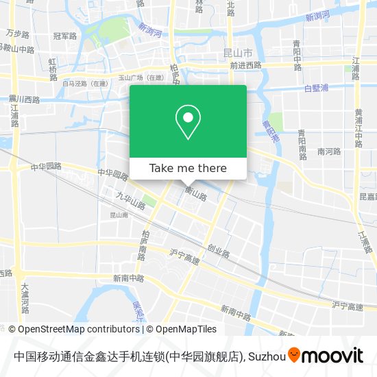 中国移动通信金鑫达手机连锁(中华园旗舰店) map