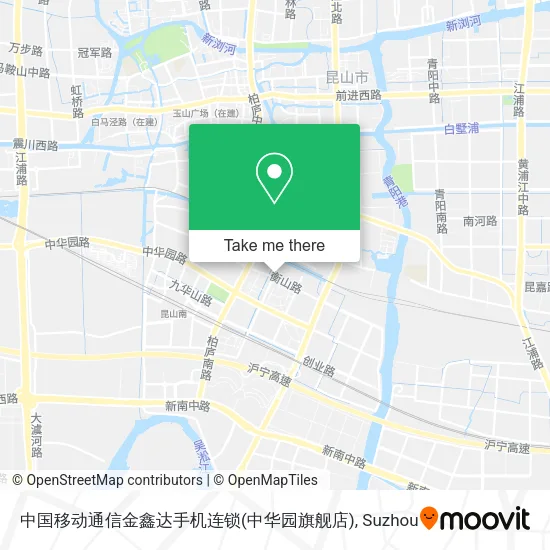 中国移动通信金鑫达手机连锁(中华园旗舰店) map