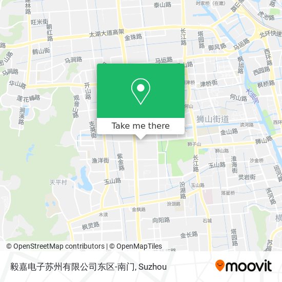 毅嘉电子苏州有限公司东区-南门 map