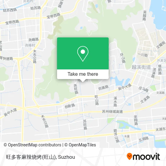 旺多客麻辣烧烤(旺山) map