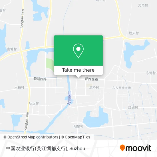 中国农业银行(吴江绸都支行) map