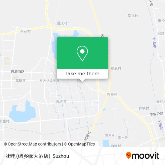 街电(绸乡缘大酒店) map