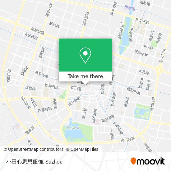 小田心思思服饰 map