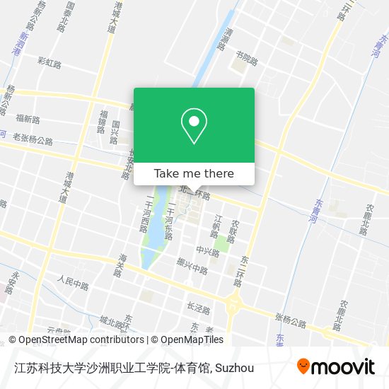 江苏科技大学沙洲职业工学院-体育馆 map