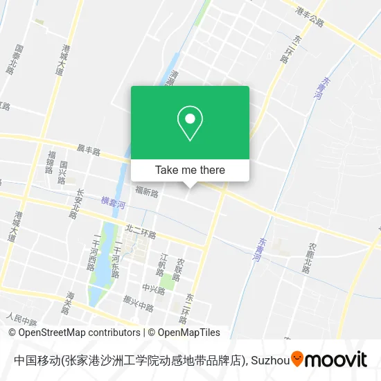 中国移动(张家港沙洲工学院动感地带品牌店) map
