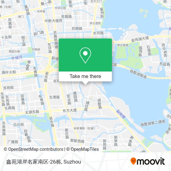 鑫苑湖岸名家南区-26栋 map