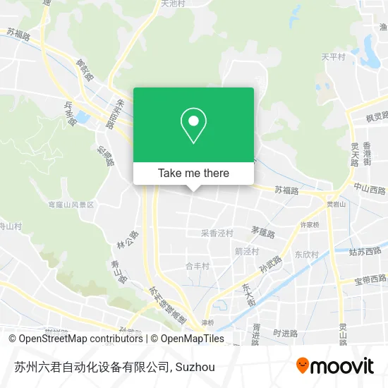 苏州六君自动化设备有限公司 map