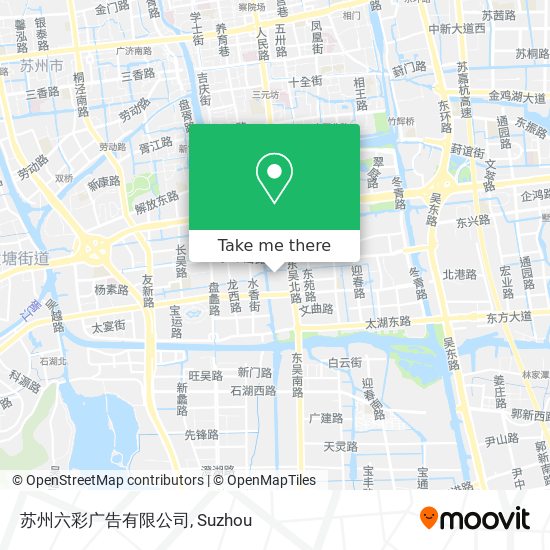 苏州六彩广告有限公司 map