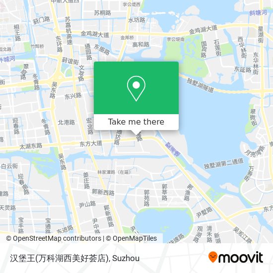 汉堡王(万科湖西美好荟店) map