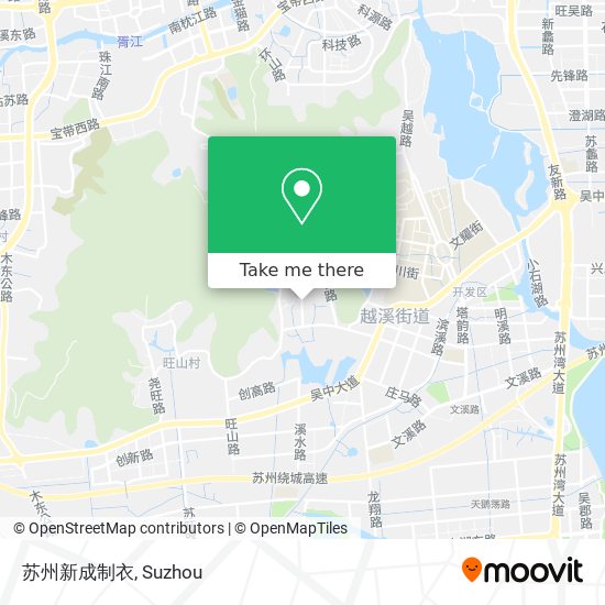苏州新成制衣 map