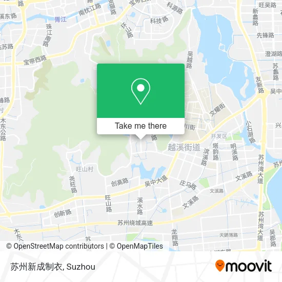 苏州新成制衣 map