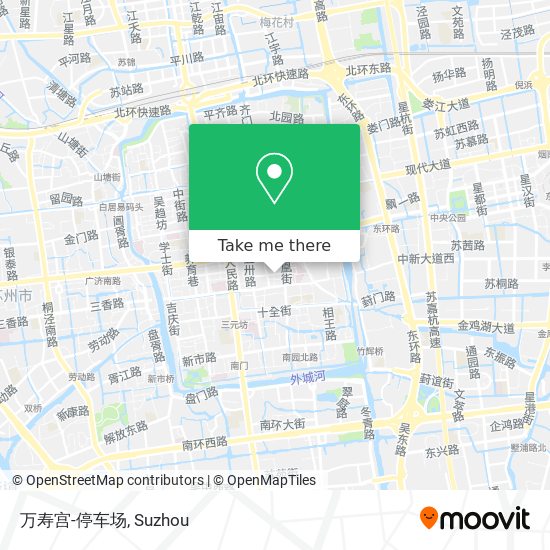 万寿宫-停车场 map
