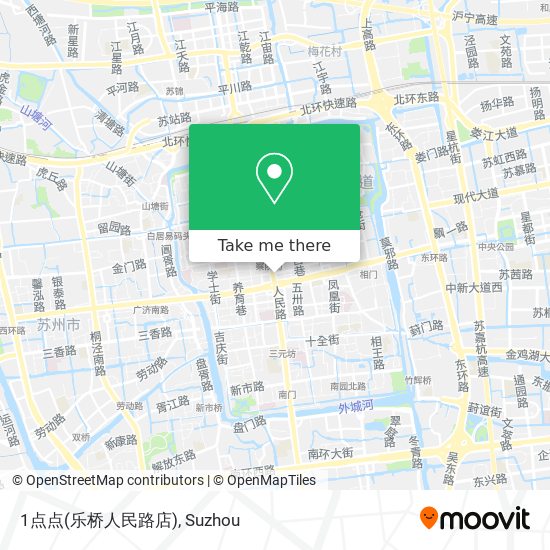 1点点(乐桥人民路店) map