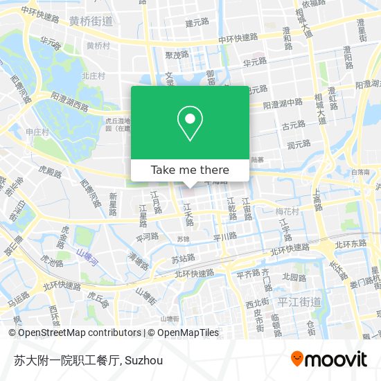 苏大附一院职工餐厅 map