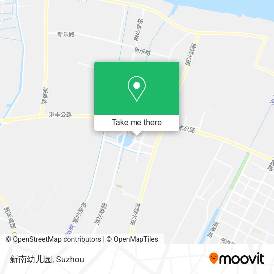 新南幼儿园 map