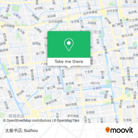 太极书店 map