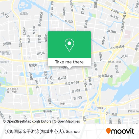 沃姆国际亲子游泳(相城中心店) map