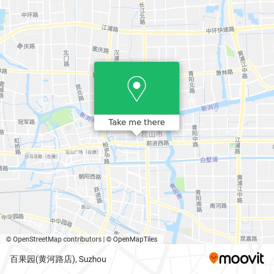 百果园(黄河路店) map