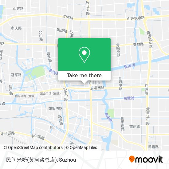 民间米粉(黄河路总店) map