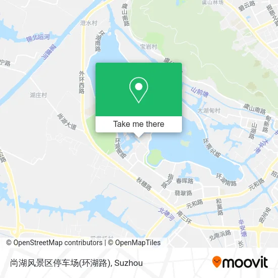 尚湖风景区停车场(环湖路) map