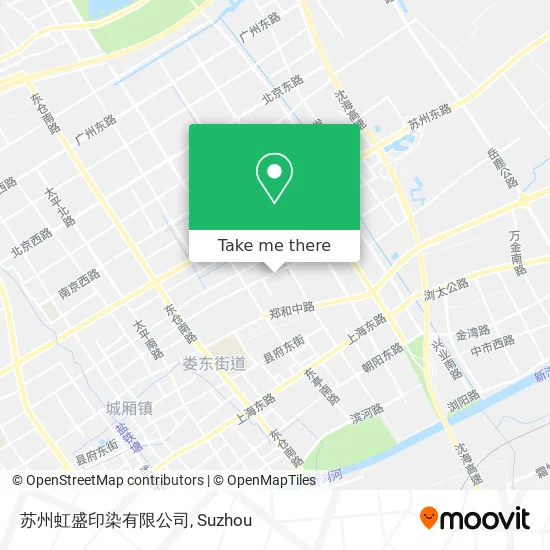 苏州虹盛印染有限公司 map