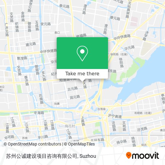 苏州公诚建设项目咨询有限公司 map