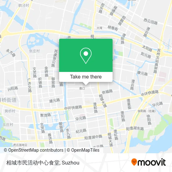 相城市民活动中心食堂 map