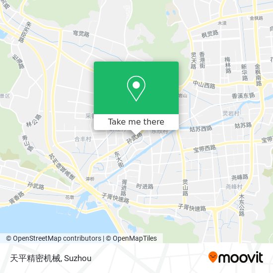 天平精密机械 map