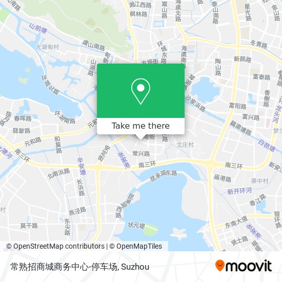 常熟招商城商务中心-停车场 map