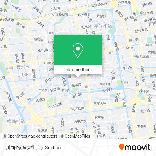川面馆(东大街店) map