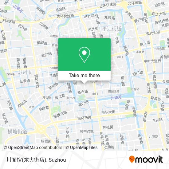 川面馆(东大街店) map