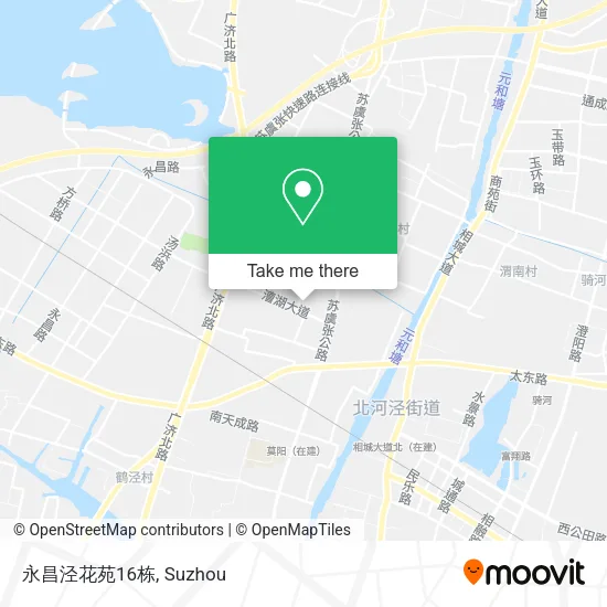 永昌泾花苑16栋 map