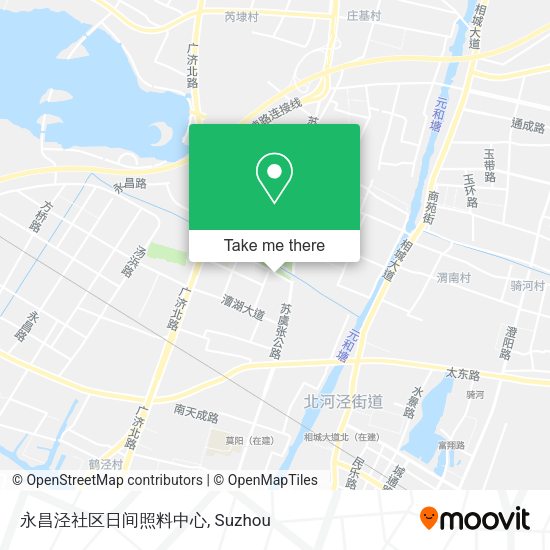 永昌泾社区日间照料中心 map