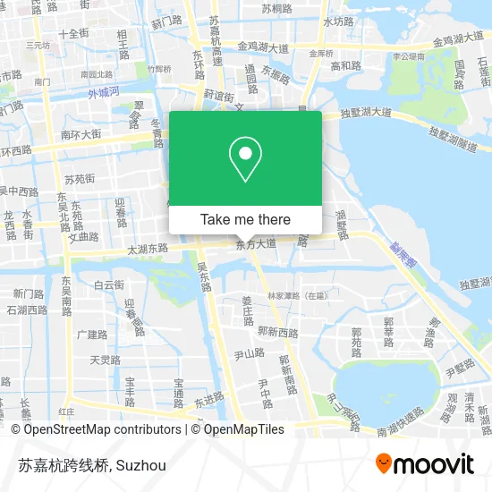 苏嘉杭跨线桥 map