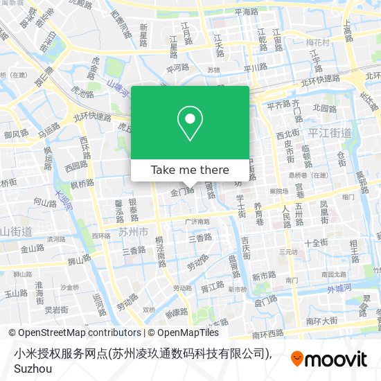 小米授权服务网点(苏州凌玖通数码科技有限公司) map